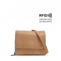 Sophie Crossbody Wallet - Light Camel 